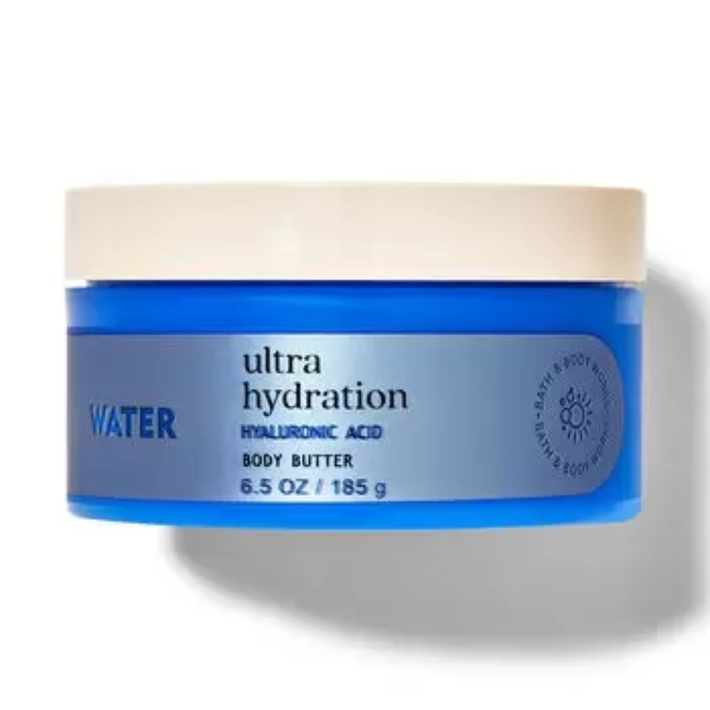 Bundle of 2 Bath & Body Works Water Ultra Hydration With Hyaluronic Acid